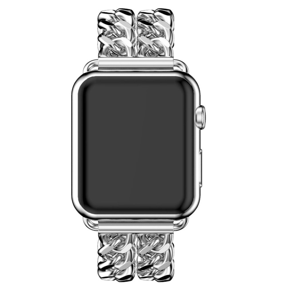 NEW INS Style Adjustable Stainless Wrist Strap Band For Apple Watch - Black - Picture 8 of 15